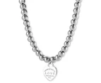 Tiffany & Co. Return To Love Heart Tag Bead Bracelet - Silver/Blue