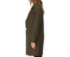 All About Eve Women's Bermuda Coat - Khaki