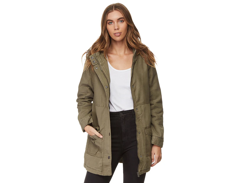 All About Eve Women's Lucy Utility Jacket - Khaki
