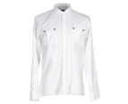 Balmain Men's Cotton Shirt - White 