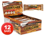 12 x BSC High Protein Low Carb Bar Peanut Caramel 60g