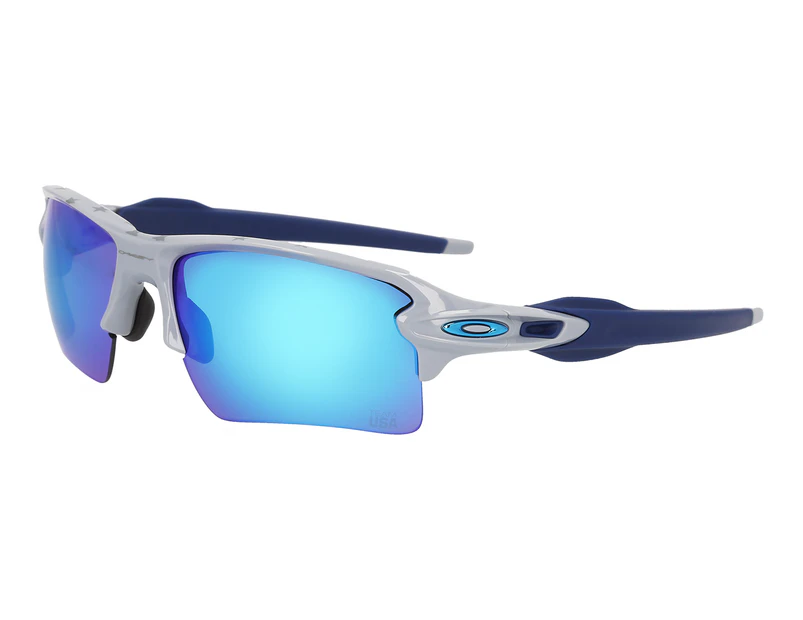 Oakley Men's Flak 2.0 XL Sunglasses - Grey/Prizm Sapphire Iridium 