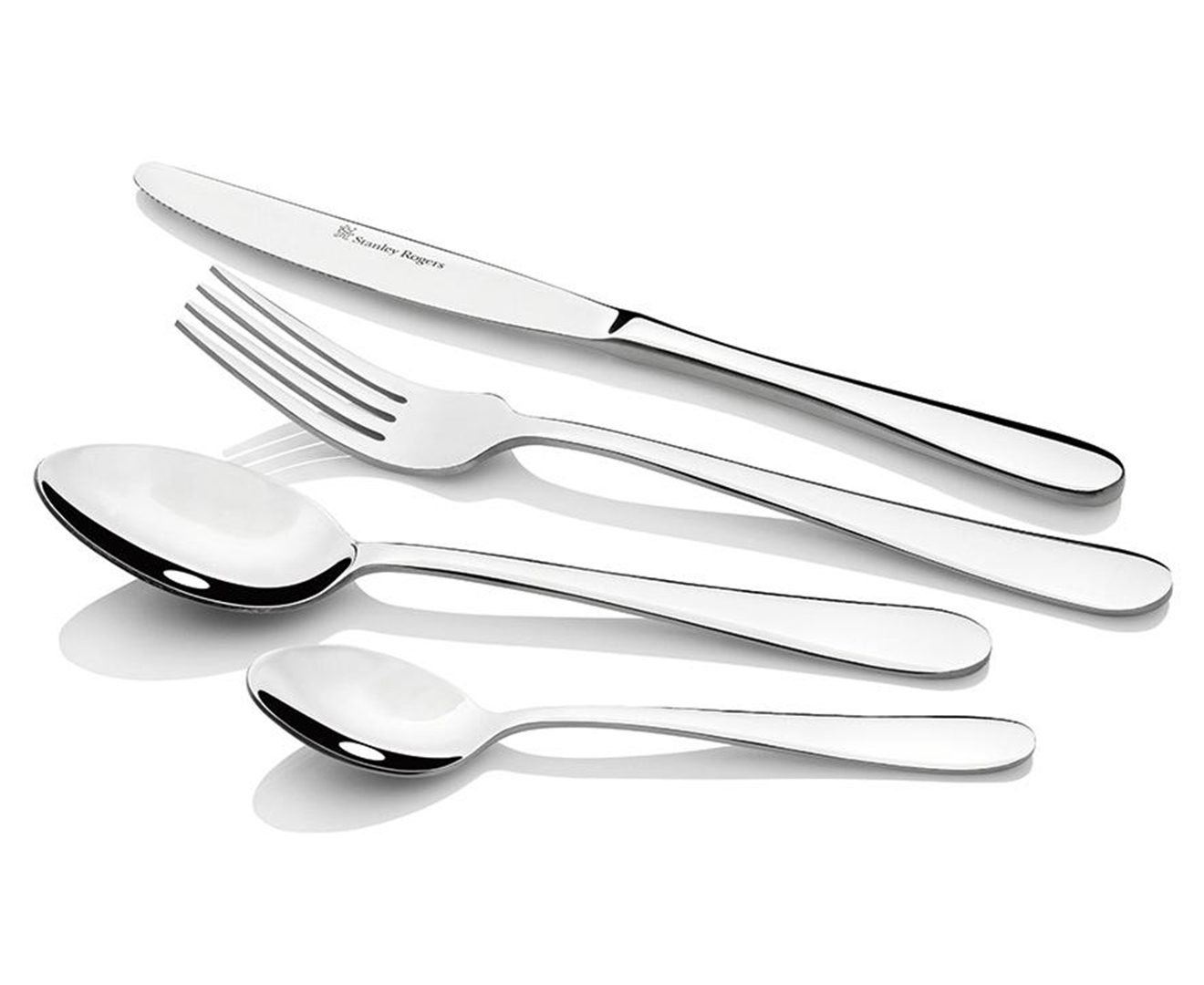 Stanley Rogers Albany 84-Piece Cutlery Set - Silver | Catch.com.au