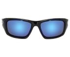 Oakley Men's Valve Polarised Sunglasses - Polished Black/Deep Blue  2