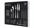 Stanley Rogers Madrid 40-Piece Cutlery Set w/ Steak Knives - Silver