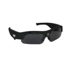 Muiti-functional HD 1080P Eyewear Video Recorder Wide Angle 120° High-definition Sports Sunglasses Camera Recording DVR Glasses Webcam