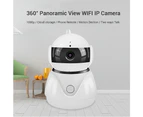 360° Wireless 1080P Baby Cat Dog Monitor 2.4G WiFi IP Cam P2P Infrared Home Security