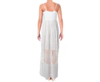 Aqua Women's Dresses Maxi Dress - Color: White