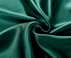 Gioia Casa Two-Sided 100% Mulberry Silk Pillowcase - Emerald Green