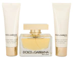 Dolce & Gabbana The One For Women Travel Edition 3-Piece Perfume Gift Set