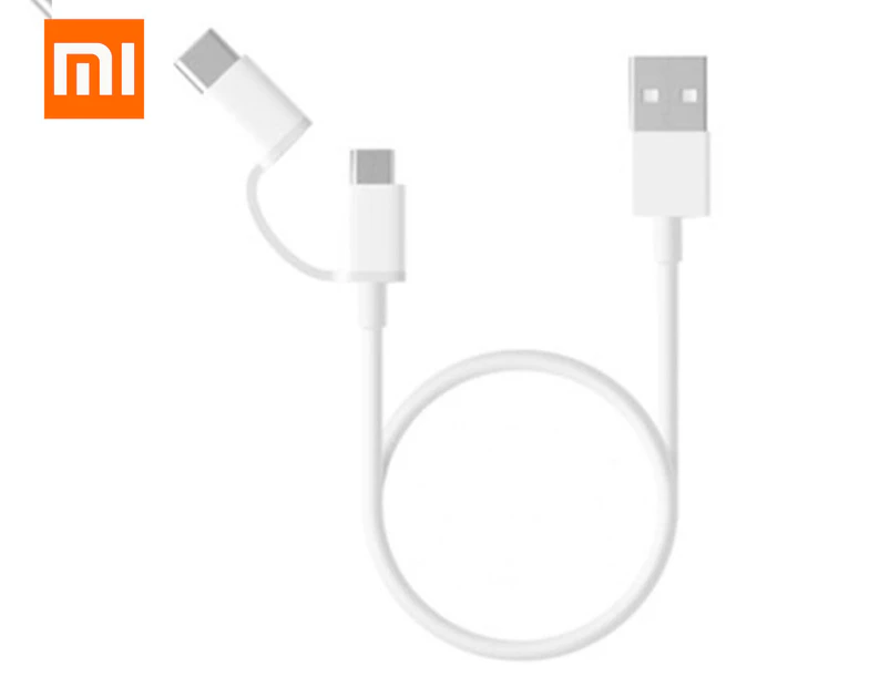 Xiaomi Mi 2-in-1 USB Cable Micro USB to Type C (100cm)