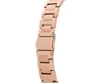 GUESS Women's 34mm Jackie Stainless Steel Watch - White/Rose Gold