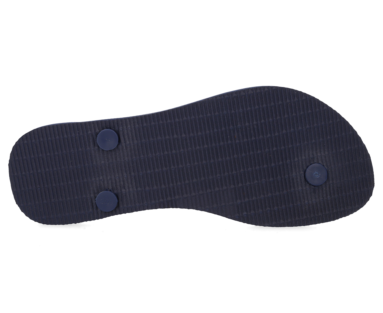 Havaianas Unisex Slim Logo Pop-Up Thongs - Navy | Catch.co.nz