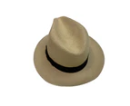 Boutique Mens Straw Hat Straw MADE IN USA Fine Du-Pont Teflon Genuine Panama