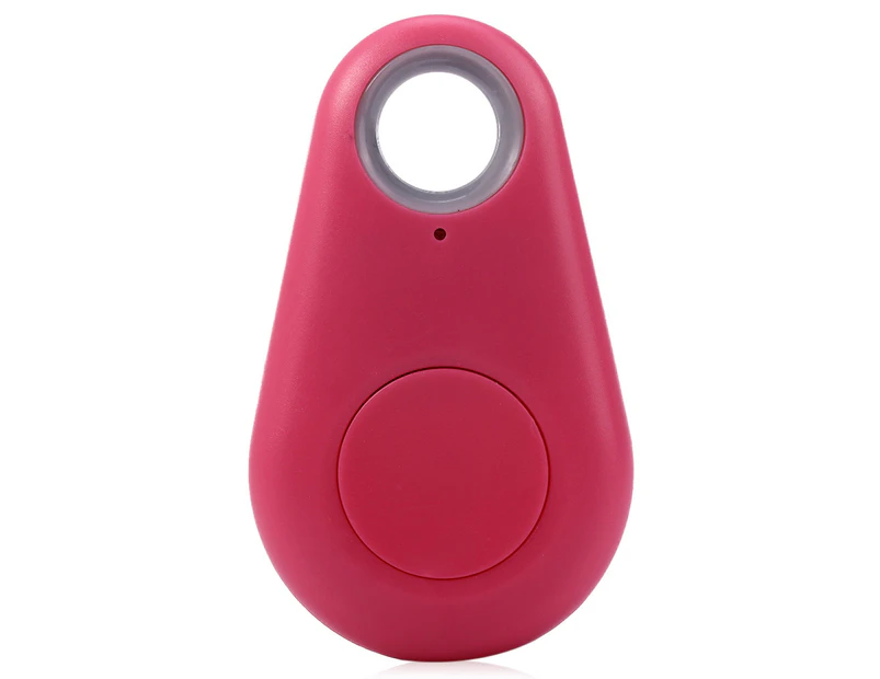 Portable Smart Bluetooth 4.0 Tracer GPS Locator Anti-lost Tag Alarm Wallet Key Pet Finder-Pink