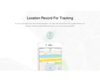 Portable Smart Bluetooth 4.0 Tracer GPS Locator Anti-lost Tag Alarm Wallet Key Pet Finder-White