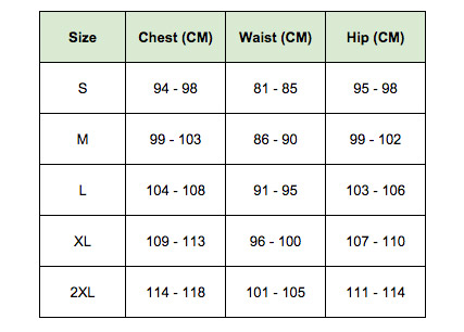 tommy girl size chart