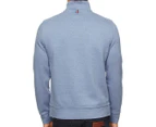 Tommy Hilfiger Men's Half Zip Sweater - Captain's Blue