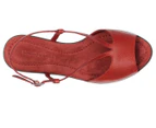 Roberto Del Carlo Women's Wedge Sandal - Red