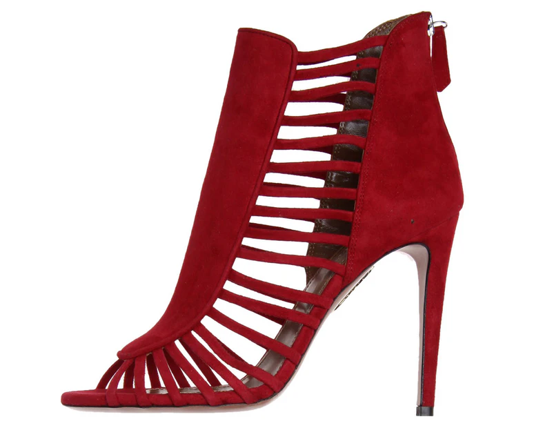 Aquazzura Women's Heel Sandal - Red