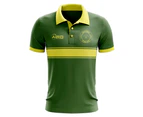 Adygea Concept Stripe Polo Shirt (Green) - Kids