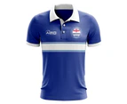 Ajaria Concept Stripe Polo Shirt (Blue) - Kids