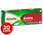 Panadol Extra Optizorb Paracetamol 500mg 20 Caplets