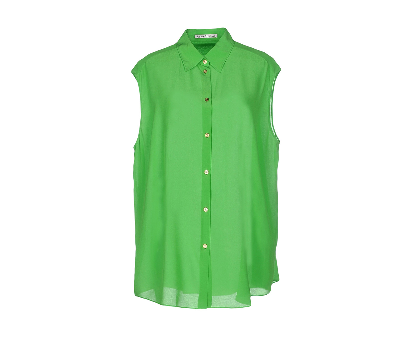 Acne Studios Women's Silk Shirt - Green | Catch.co.nz