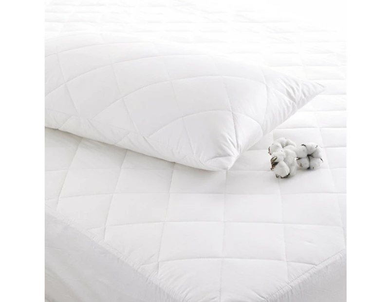 In2Linen 100% Cotton Mattress Protector Fully Fitted