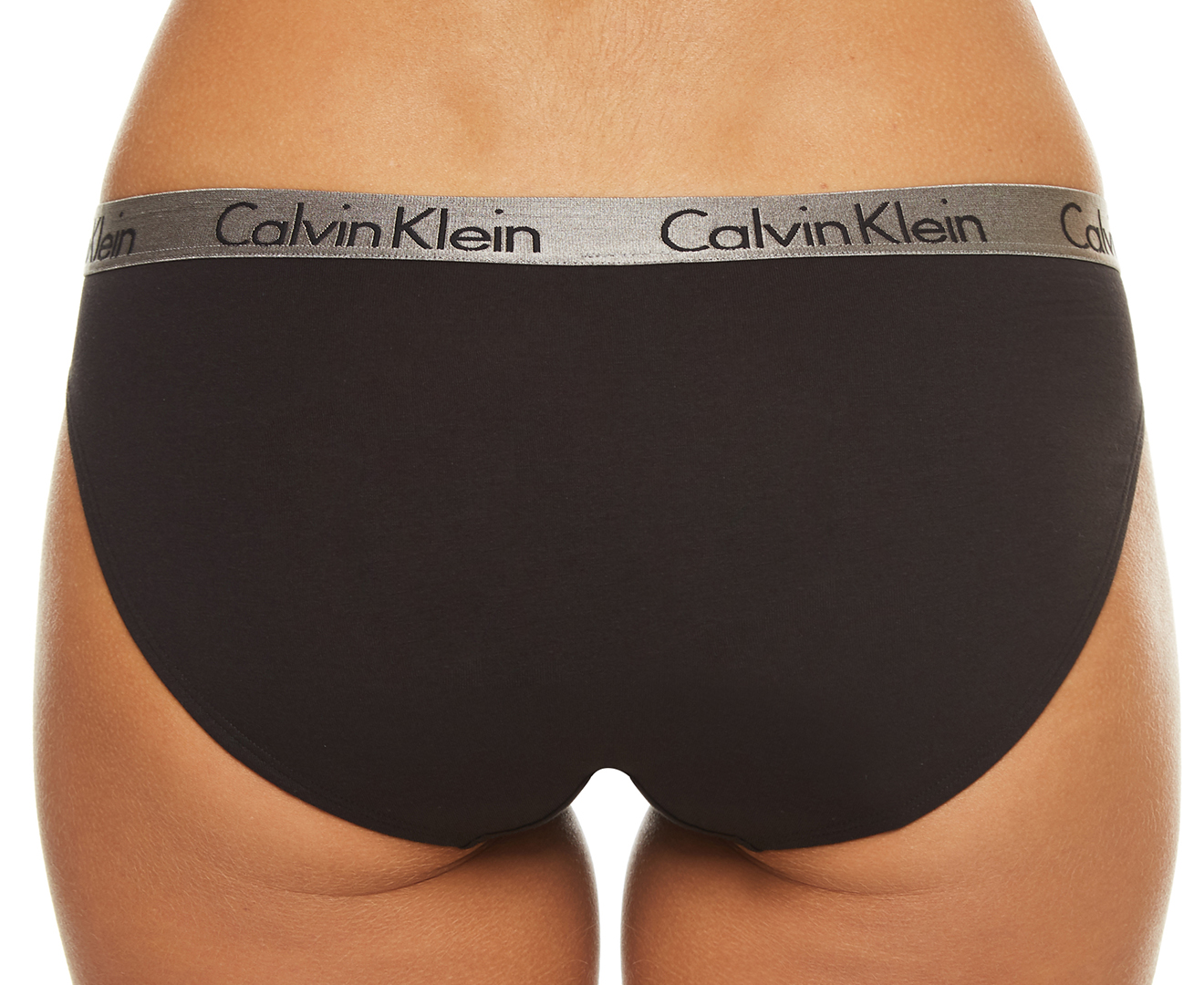Calvin Klein Women's Radiant Cotton Rich Bikini 3-Pack - Black/Coral/Pink