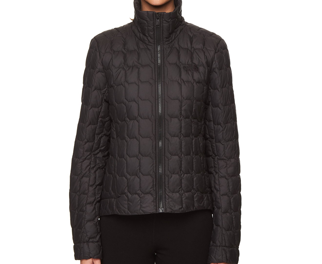 The North Face Women's ThermoBall™ Insulated Crop Jacket - TNF Black ...
