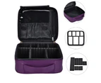 CoolBELL Women's Travel Cosmetic Bag-Purple