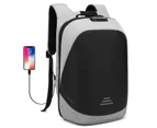 CoolBELL 15.6 Inches Anti-Theft Laptop Backpack-Grey
