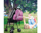 CoolBELL Women’s Baby Diaper Bag Backpack-Purple