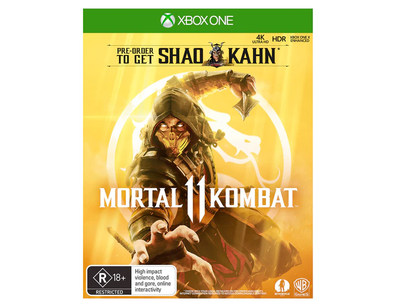 Xbox One Mortal Kombat 11 Game