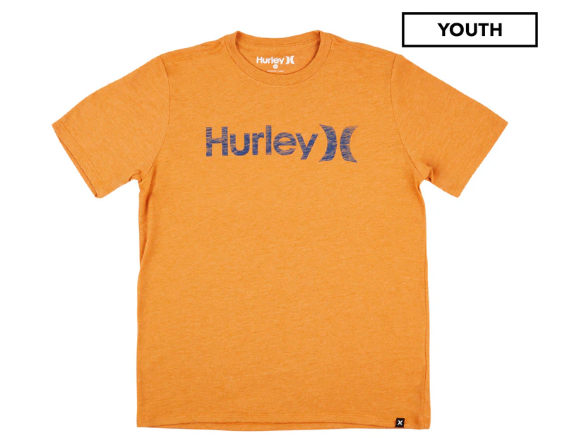 Hurley Youth Premium One & Only Push Through Short Sleeve Tee - Monarch Heather
