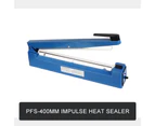 New Impulse Heat Sealer Poly Bag Electric Plastic Sealing Machine 400mm