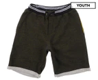 KENZO Boys' Sporty Casual Pants - Steel Grey