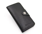 Business Leather Wallet - Black
