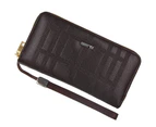 Leather Clutch Wallet Cardholder - Coffee