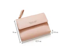 Women Leather Wallet Cardholder - Pink