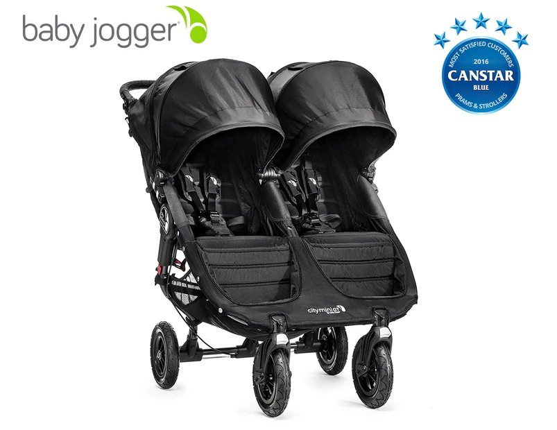 Baby Jogger City Mini GT Double Pram - Black