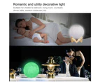 Aibecy 20cm/7.9in 3D Printed Earth Lamp LED Light 16 Colors RGB Adjustable Brightness Touch & Remote Control