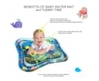 Inflatable Water Cushion Premium Water Mat  Air filled Play Toy Play Activity Center for Baby,Kid,Infants Toddlers 4