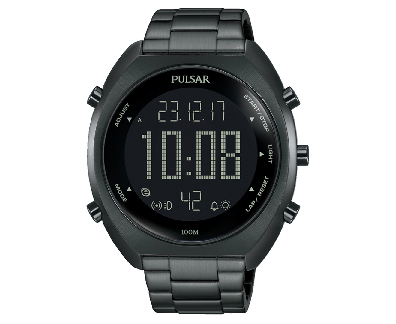 Pulsar watch store black