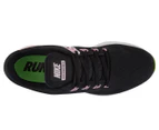 Nike Women's Air Zoom Structure 22 Shoe - Black/Vast Grey-Pink Foam