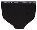 Polo Ralph Lauren Men's Big & Tall Brief 2-Pack - Black 3
