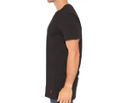 Polo Ralph Lauren Men's 3-Pack Crew Neck Tee / T-Shirt / Tshirt - Black