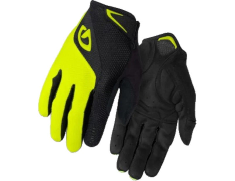 Giro Bravo Gel LF Bike Gloves Black/Yellow