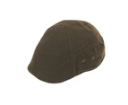 GOORIN BROTHERS Union Square Wool Ivy Driving Hat 103-6023 Warm Flat Cap - Olive